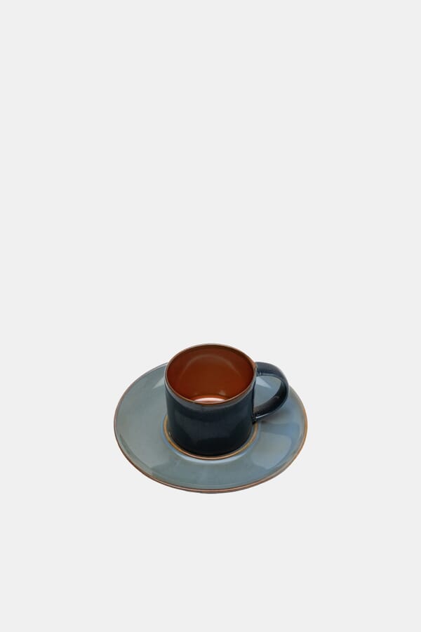 SERAX Блюдце SAUCER FOR ESPRESSO CUP SMOKY BLUE 00657770_03 №1