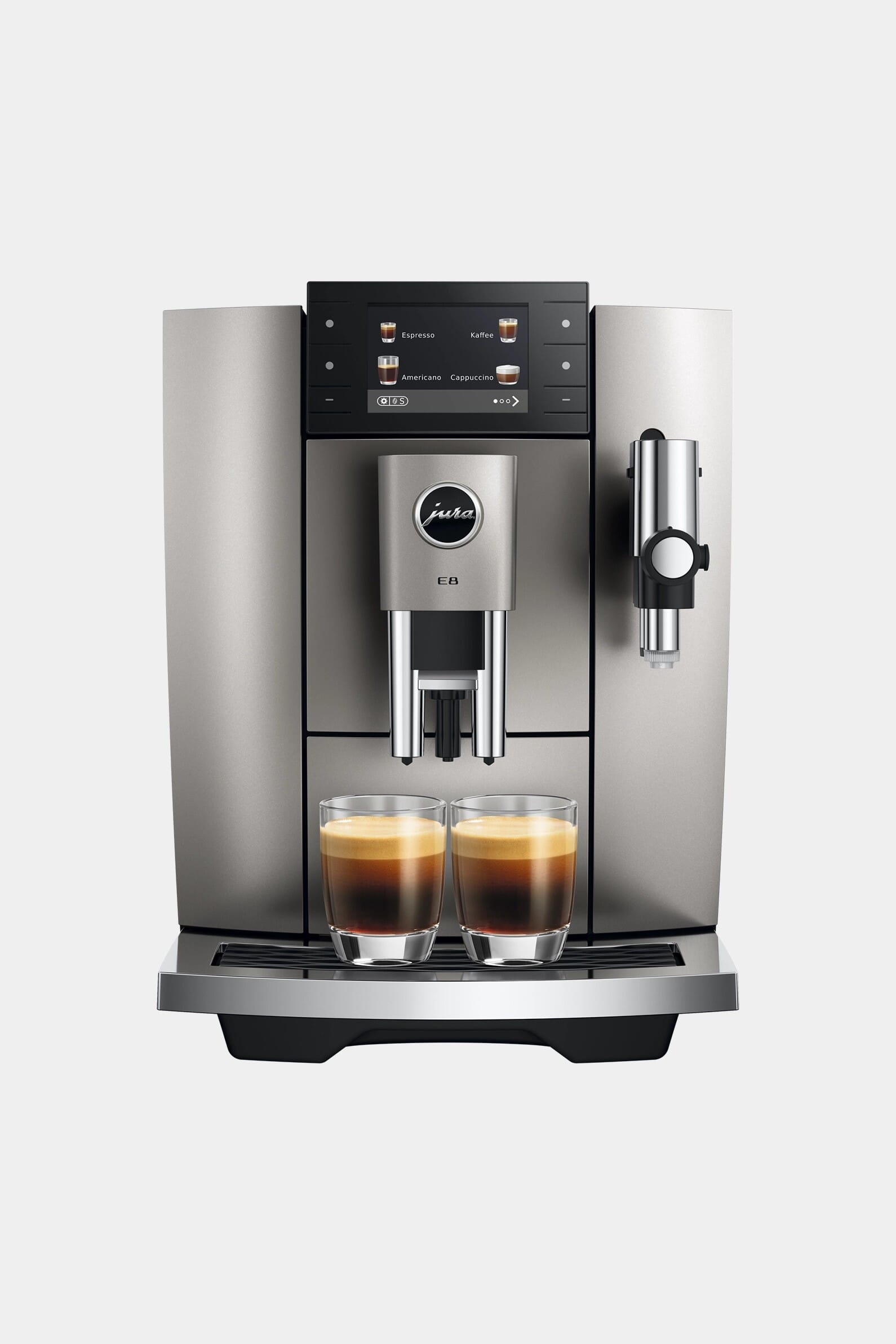 Кофемашина JURA E8 Midnight Silver ED