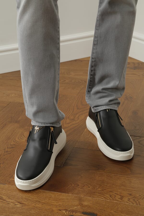 Giuseppe Zanotti Шкіряні кеди 00447070_01 №2