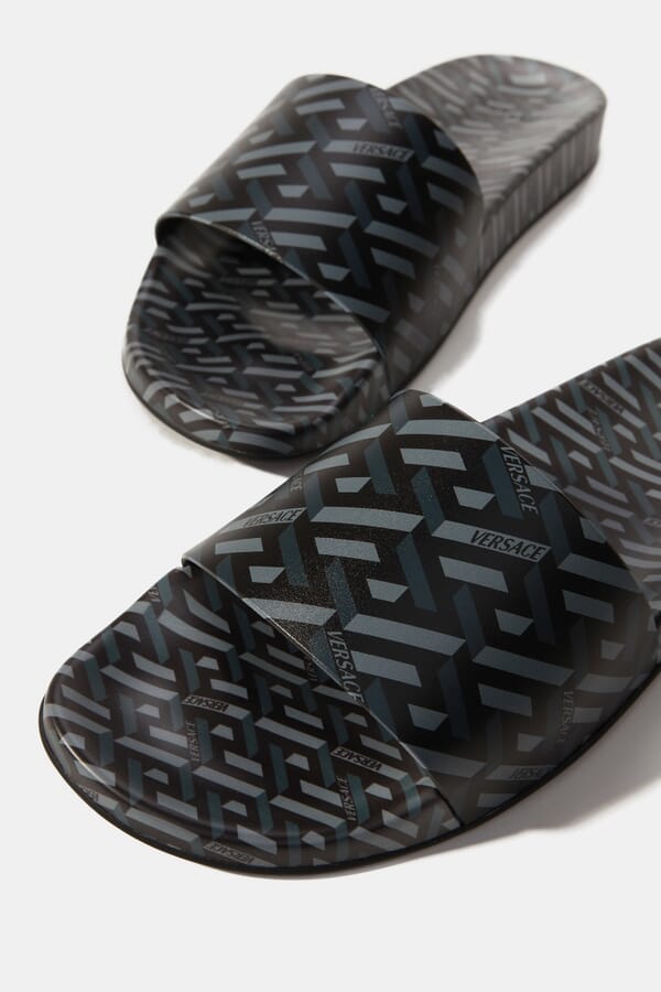 Versace Шльопанці Greca 00435184_01  №4