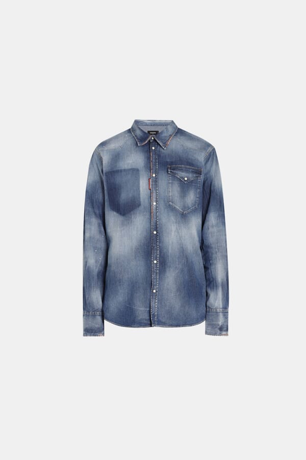 Dsquared2 Джинсова сорочка 00465998_04 №1