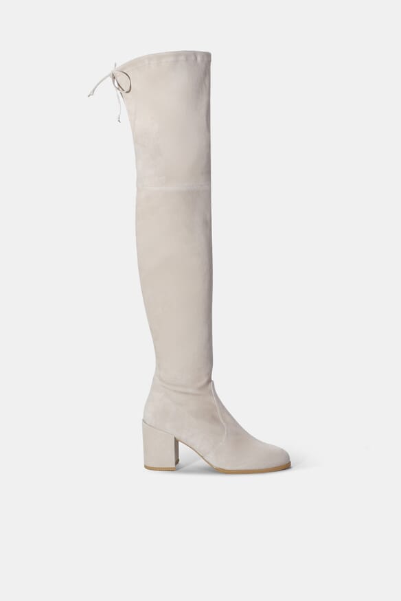 Stuart Weitzman Замшеві ботфорти 00491645_12 №1