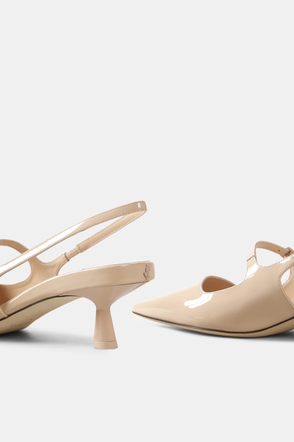 Jimmy Choo Шкіряні туфлі-слінгбеки DIDI 45 PAT 00521742_12 №4
