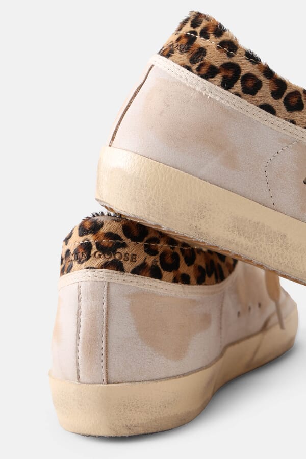 Golden Goose Кожаные кеды Super-Star 00664377_37 №3