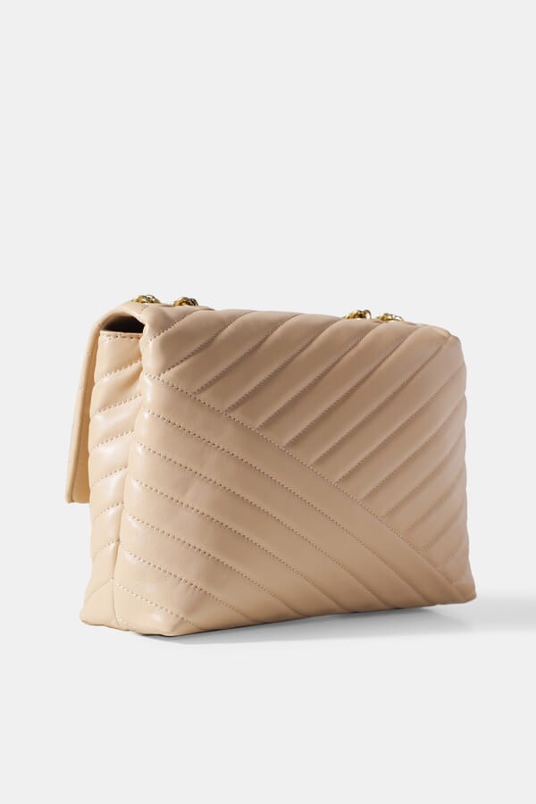 Tory Burch Кожаная сумка Kira Chevron 00515176_12  №3