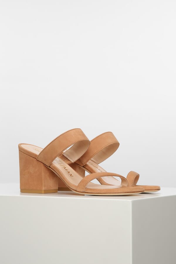 Stuart Weitzman Замшеві мюлі 00333073_12 №3