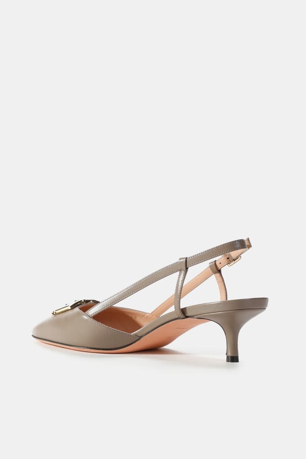 Bally Шкіряні босоніжки-слінгбек 00470741_12  №2