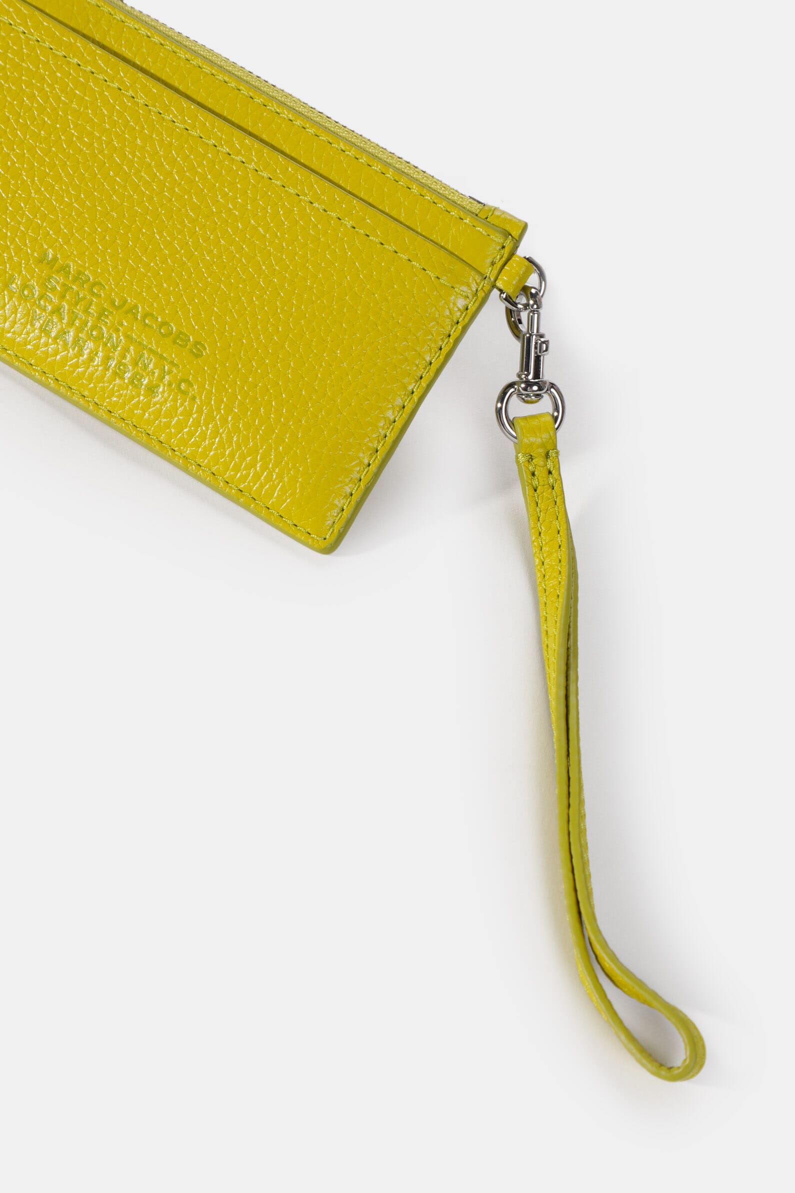 Шкіряний гаманець The Leather Top Zip Wristlet Marc Jacobs