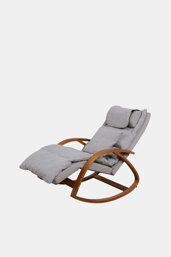 Naipo Масажер - крісло-гойдалка NAIPO Massage Rocking Chair для спіни з підігрівом, вібрацією та додатковою функцією масажу Шиатцу; модель - MGC-2300P 00577013_35 №1