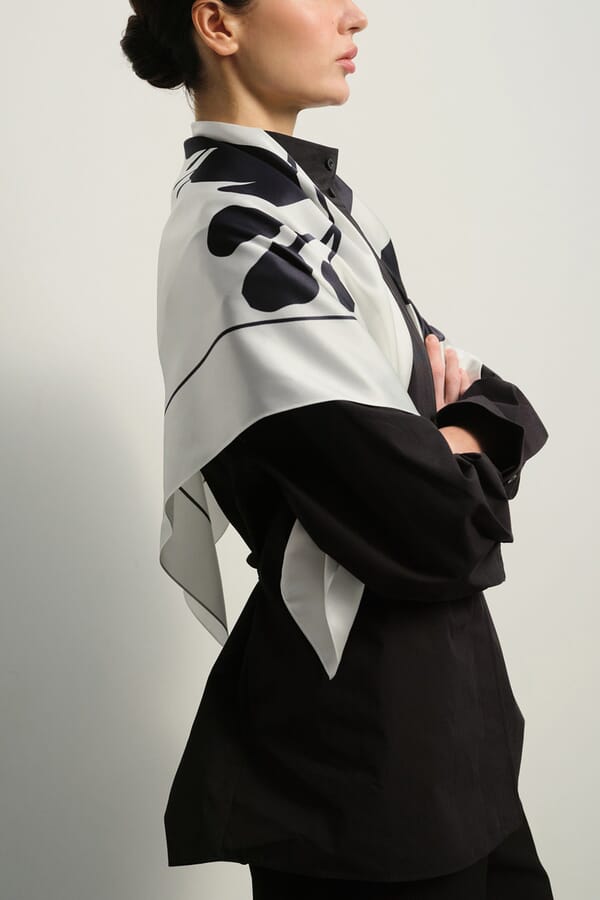 Lady DI atelier Платок из шелка «Соло» 00668002_33  №3