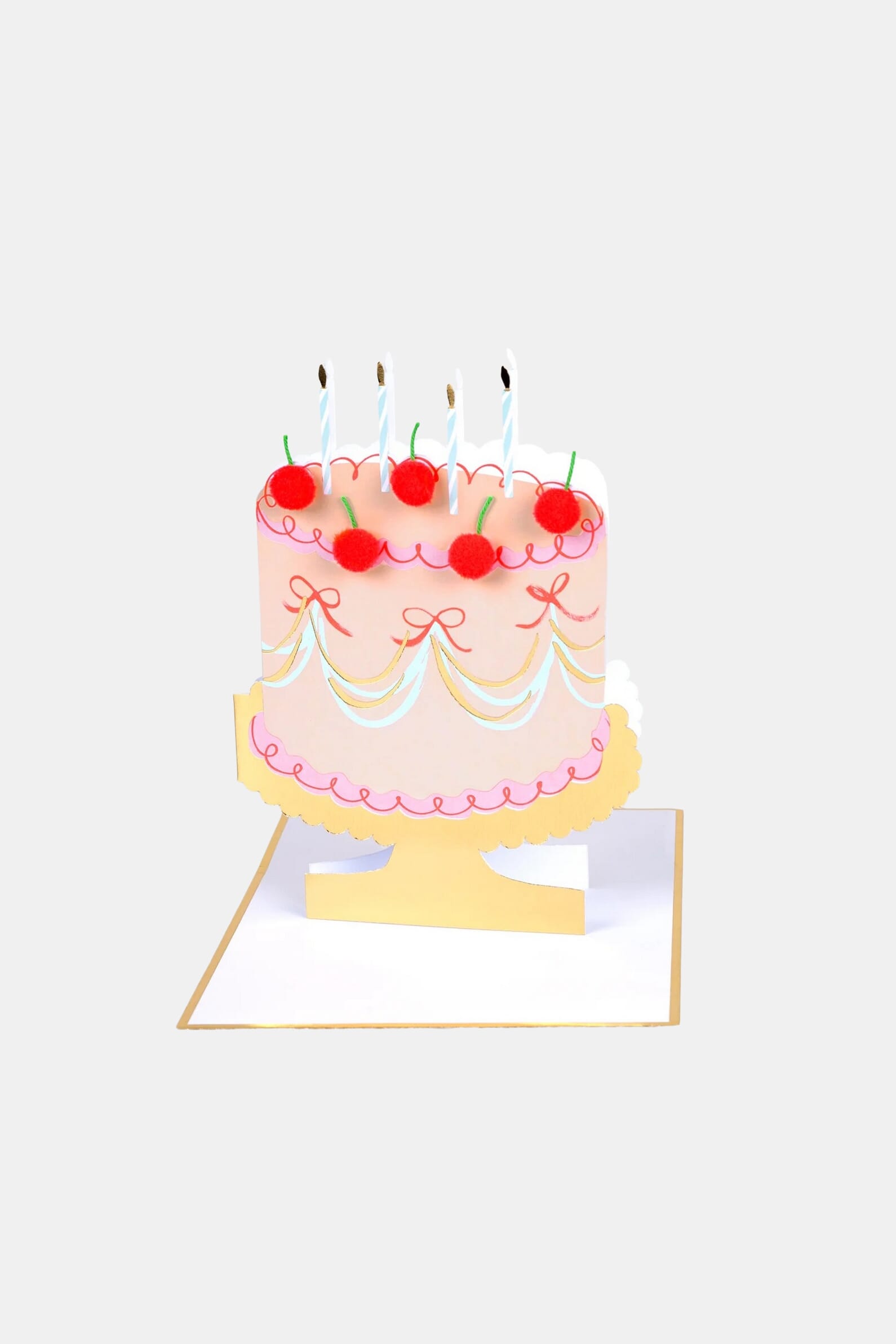 Открытка Cherry Cake Birthday