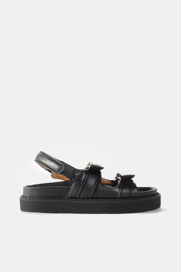 Isabel Marant Кожаные сандалии MADEE SANDALS 00475995_01 №1