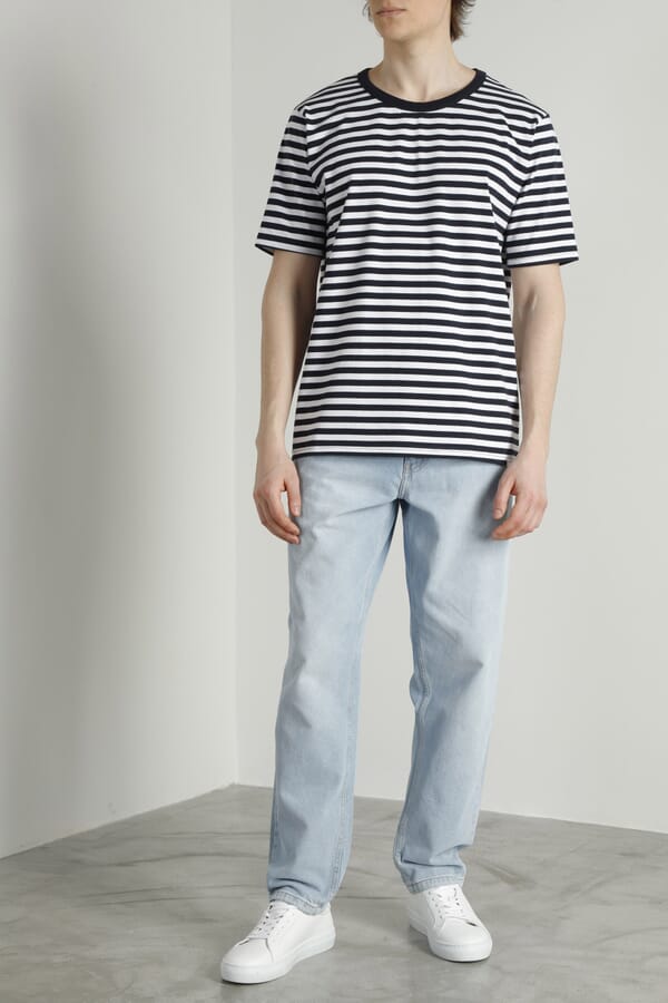 Les Deux Футболка Adriane stripe T-shirt 00473136_04  №4