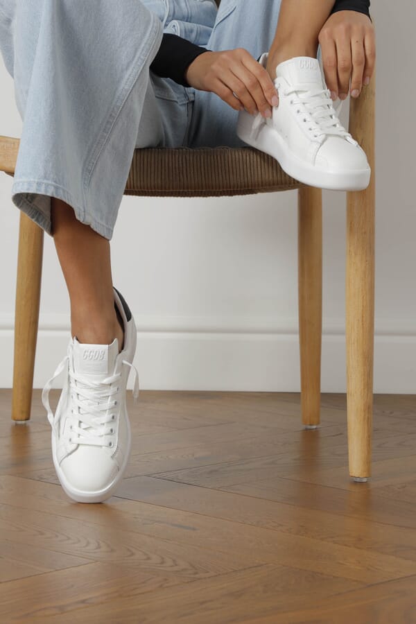 Golden Goose Кожаные кеды 00336986_18 №2