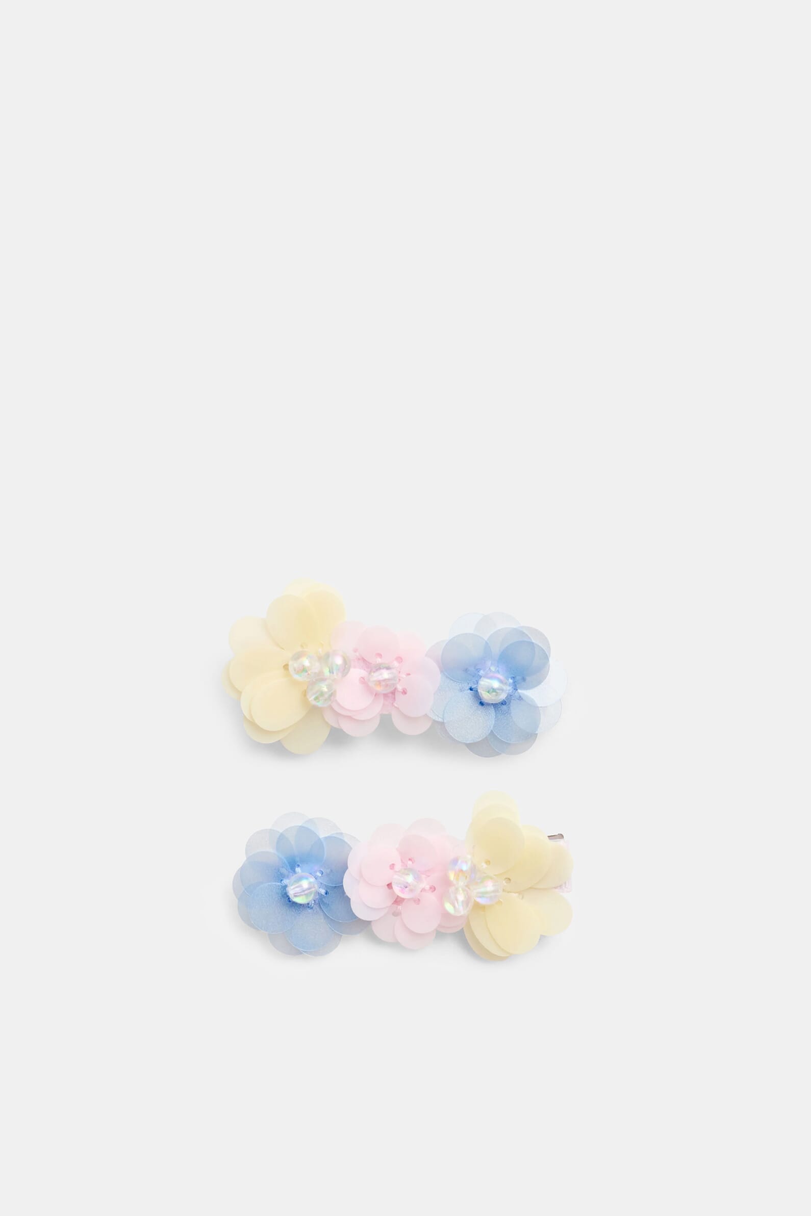 Заколки Multi Flower Sequin Hairclips