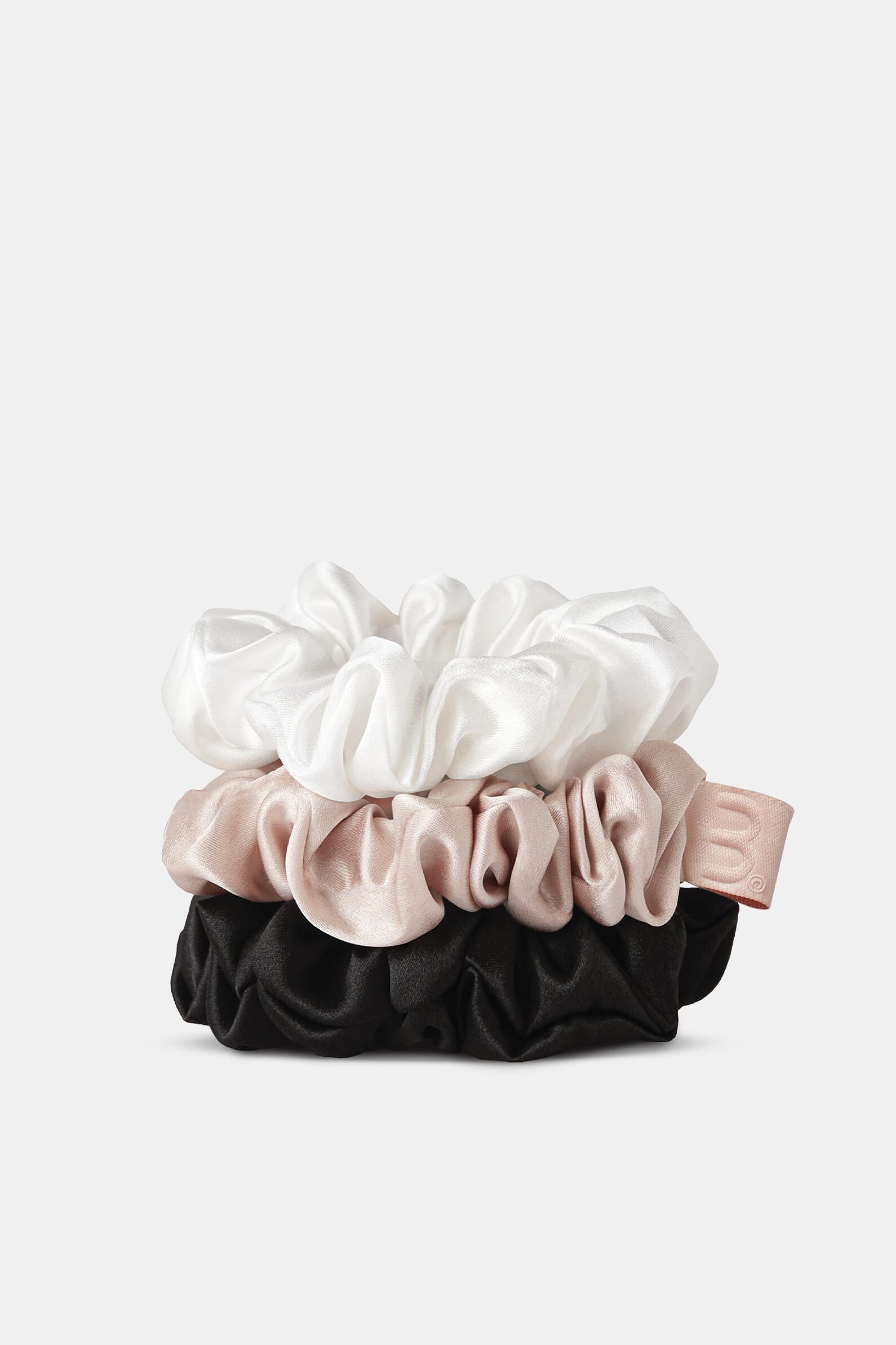 Набор из 3 резинок для волос SILK MEDIUM SCRUNCHIES SET 1