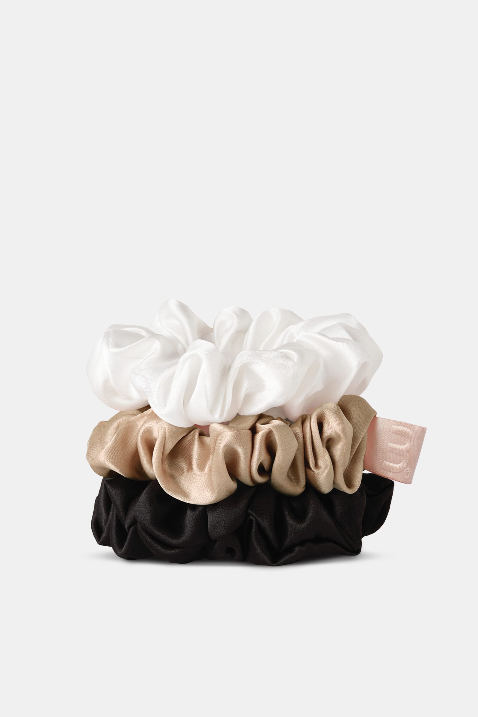 Набор из 3 резинок для волос SILK MEDIUM SCRUNCHIES SET 2