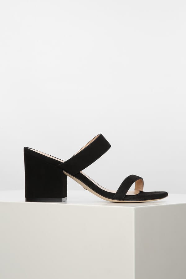Stuart Weitzman Замшеві мюлі 00333073_01 №1