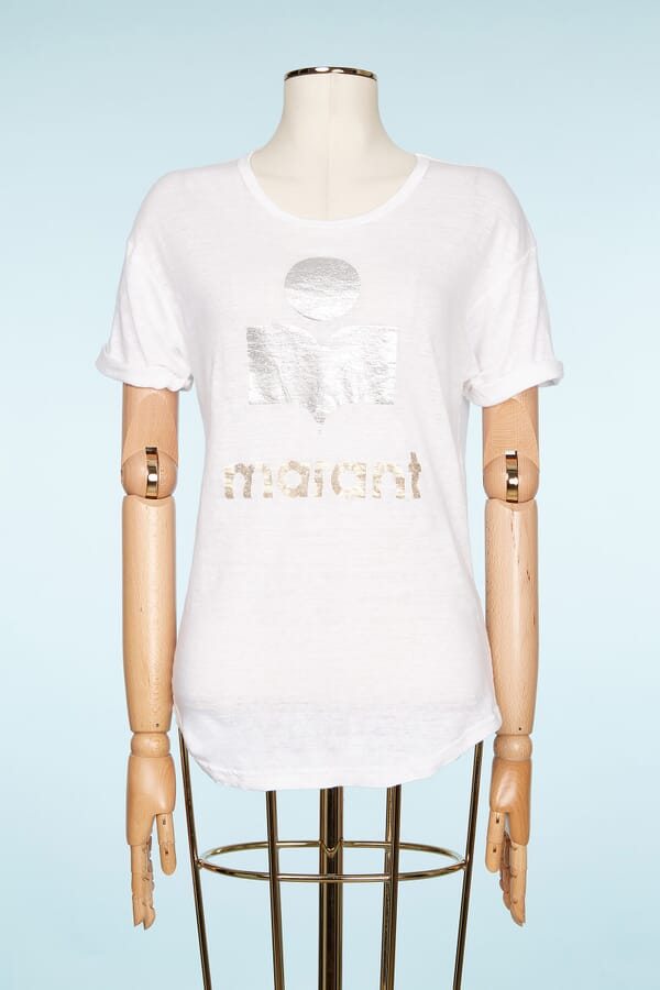 Isabel Marant Étoile Футболка із льону 00276823_18 №1