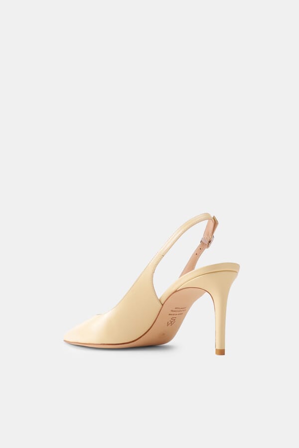 Stuart Weitzman Кожаные туфли-слингбеки 00655962_12 №2