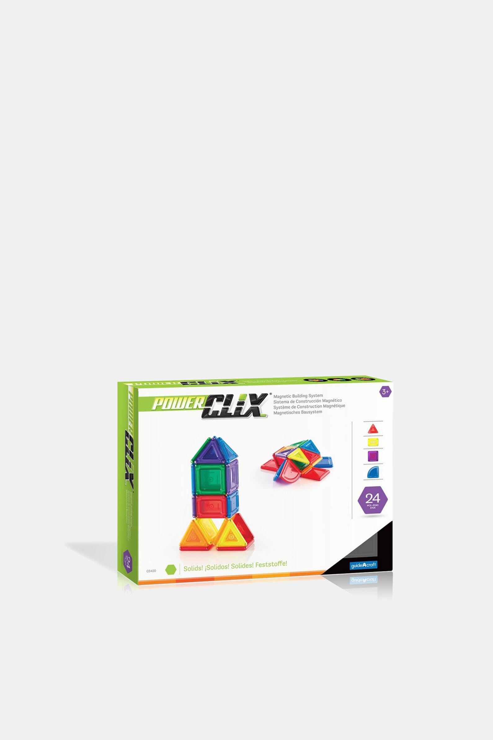 Конструктор Guidecraft PowerClix Solids