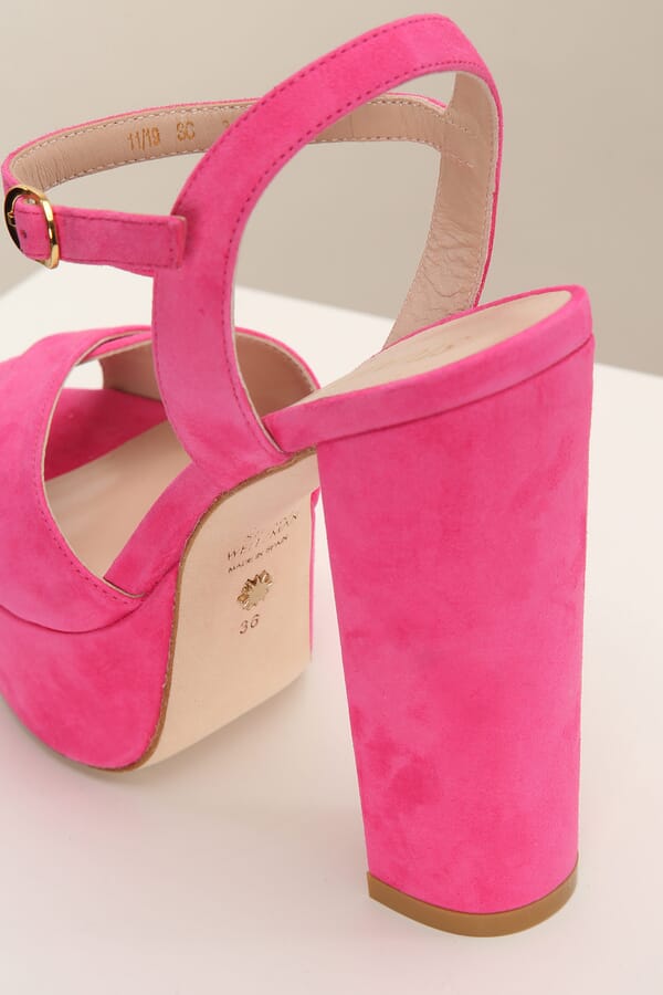 Stuart Weitzman Замшеві босоніжки 00285274_14 №2