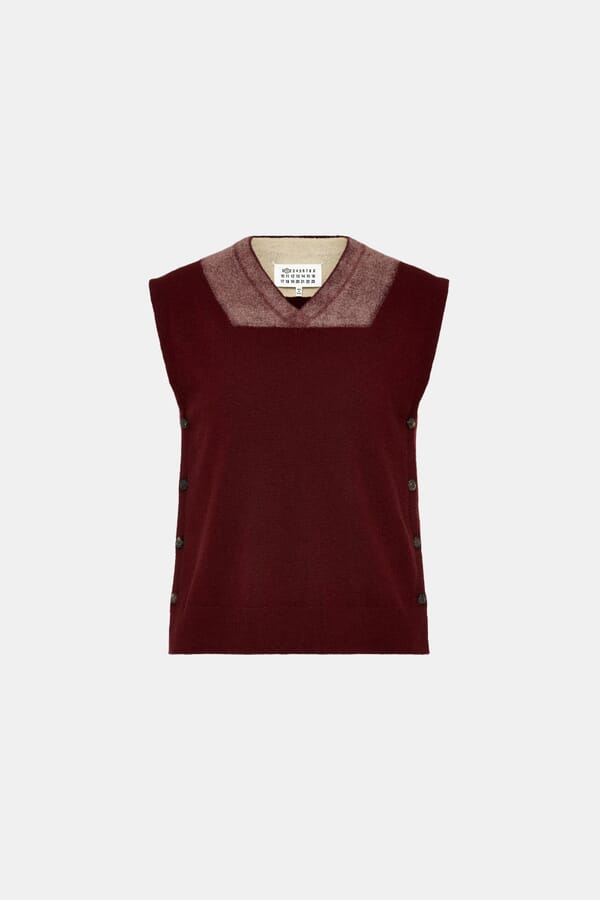 Maison Margiela Топ з вовни 00668209_06  №1