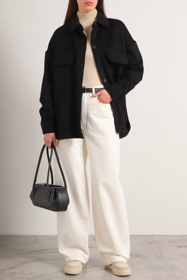BASIX Рубашка из шерсти (Oversize Fit) 00560707_01  №4