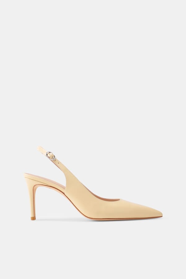 Stuart Weitzman Кожаные туфли-слингбеки 00655962_12 №1