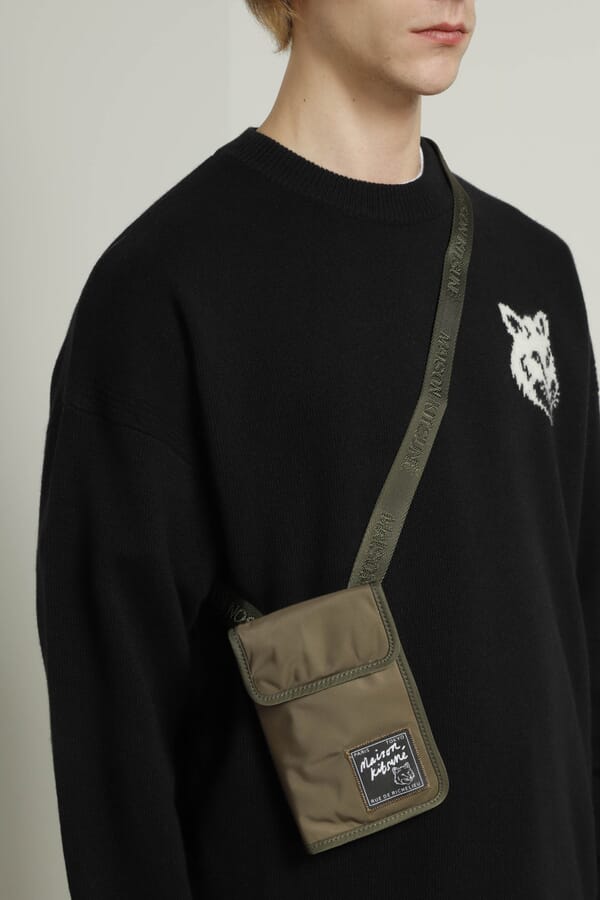 Maison Kitsune Сумка NYLON NECK POUCH 00510842_07 №2