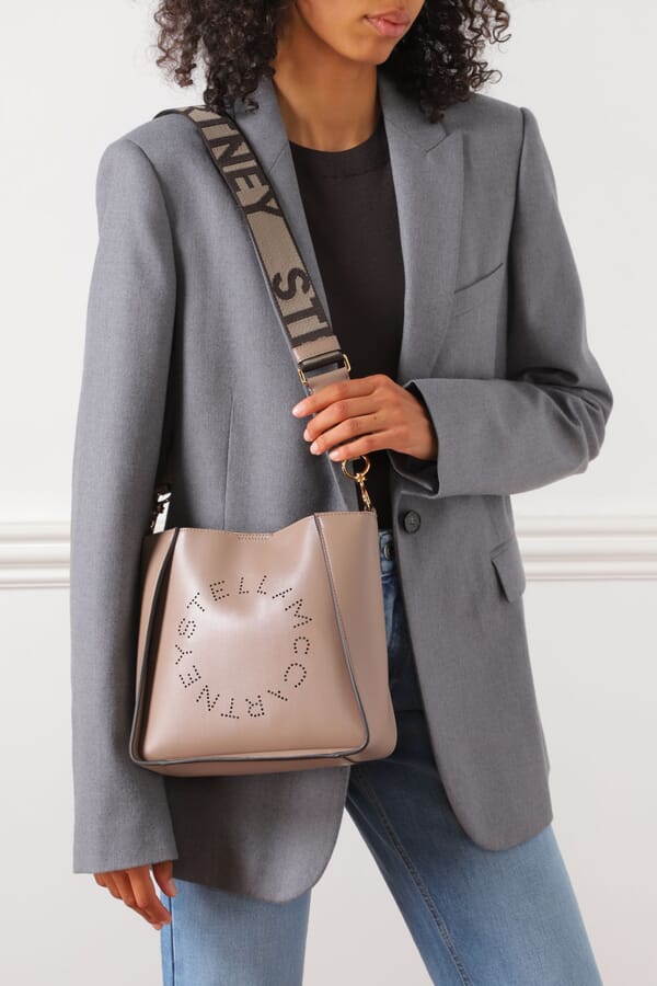 Stella McCartney Сумка з екошкіри Stella Logo Tote 00494636_12 №2
