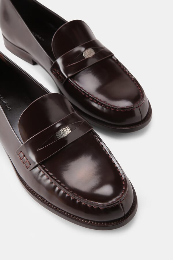 Tory Burch Шкіряні пенні-лофери 00635630_05 №4