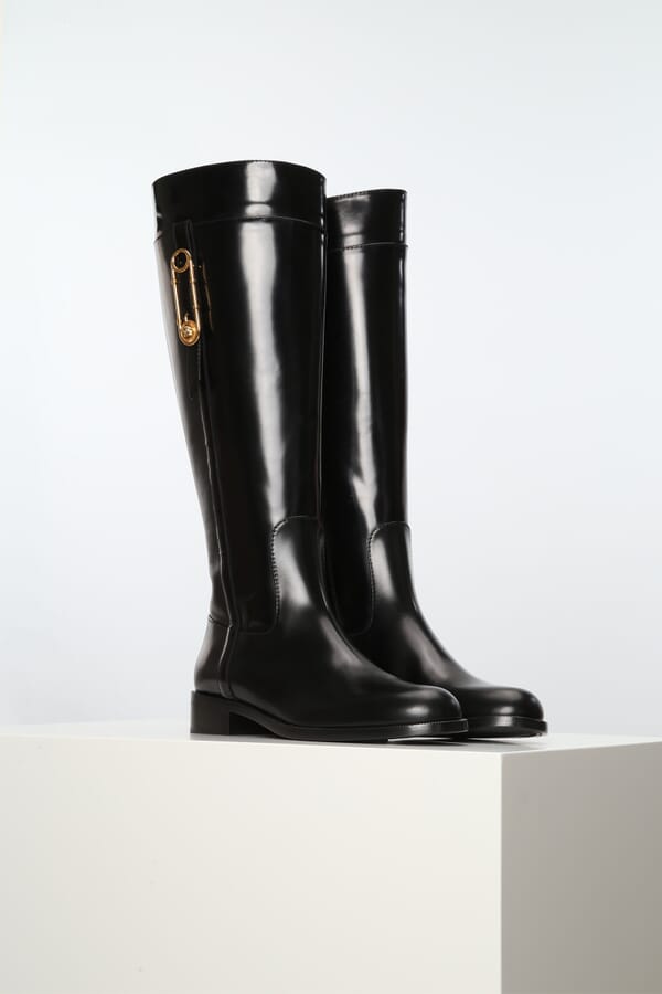 Versace Шкіряні чоботи 00315743_01 №3