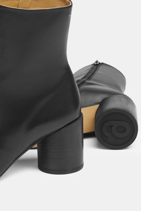 MM6 Maison Margiela Шкіряні ботильйони 00494734_01 №4