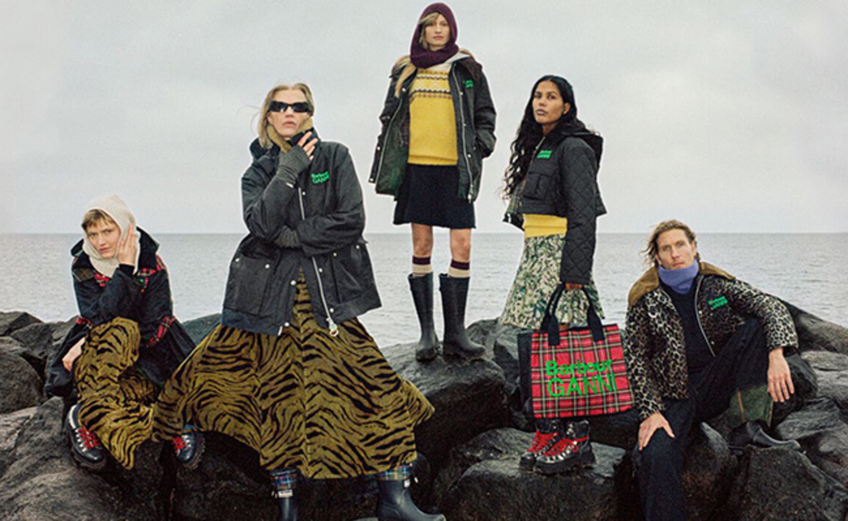 Колаборація Barbour x GANNI